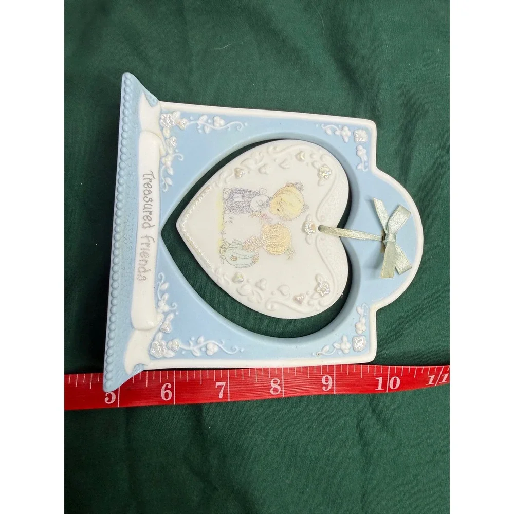 Precious Moments Treasured Friends Heart Shaped‎ Hanging Ornament Decoration